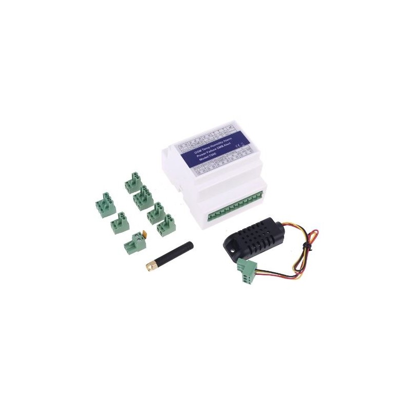 GSM temperature and humidity monitor